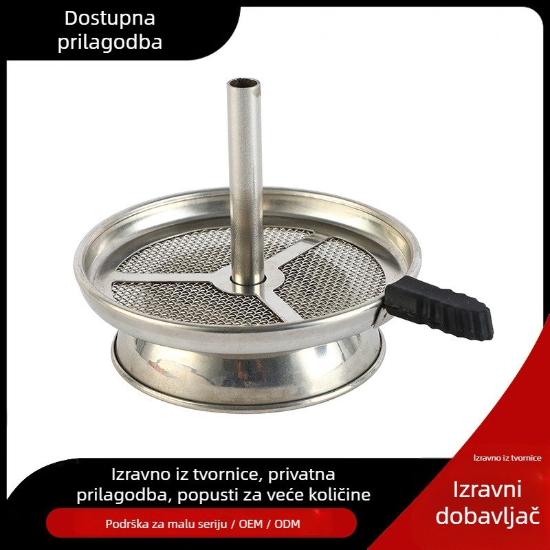 Metalni držač za ugljen Hookah s prilagodbom — marka Yao lin, višekratna upotreba, pakiranje 20 kg