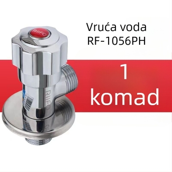 Rifeng mesing kutni ventil za toplu i hladnu vodu, model 1056 – univerzalan za bojler i WC