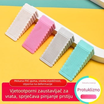 Podni gumeni zaustavljač vrata s dizajnom protiv sudara, ugradnja snap-on, model A1443, standardna konstrukcija, ručno upravljanje