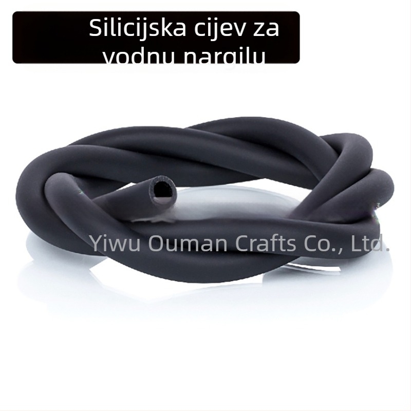 Cijev za narghile od nehrđajućeg čelika, višekratna upotreba, pristupačan luksuzni stil, šifra 0018, pakiranje 50 kom
