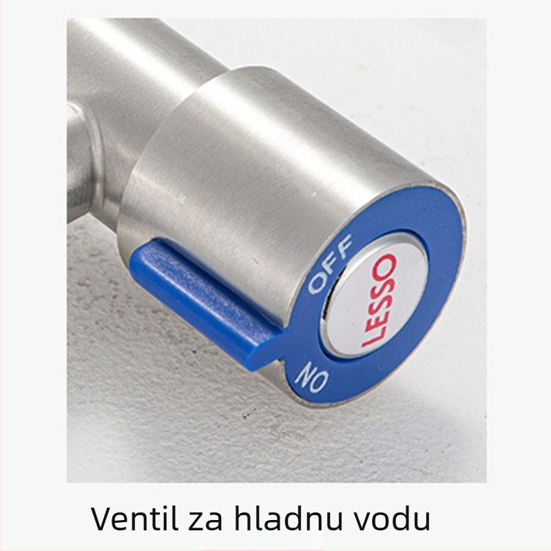 304 nehrđajući čelični kutni ventil, navojni priključak, radni tlak 1.0 MPa, Liansu