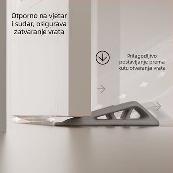 Stoper za vrata | Model: Door Stop, Materijal: TPE, Zidna montaža, Standardni tip, Ručna kontrola