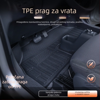 TPE auto podloge za Zhiguang EV 2025 – potpuno pokrivanje unutrašnjosti i prtljažnika, prilagodljivo