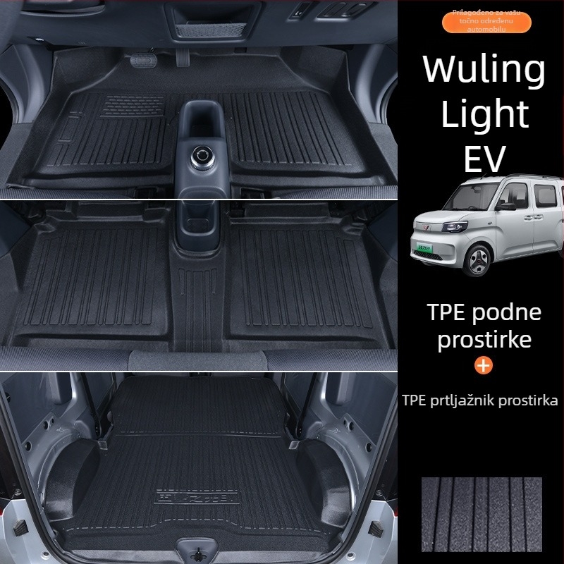 TPE auto podloge za Zhiguang EV 2025 – potpuno pokrivanje unutrašnjosti i prtljažnika, prilagodljivo
