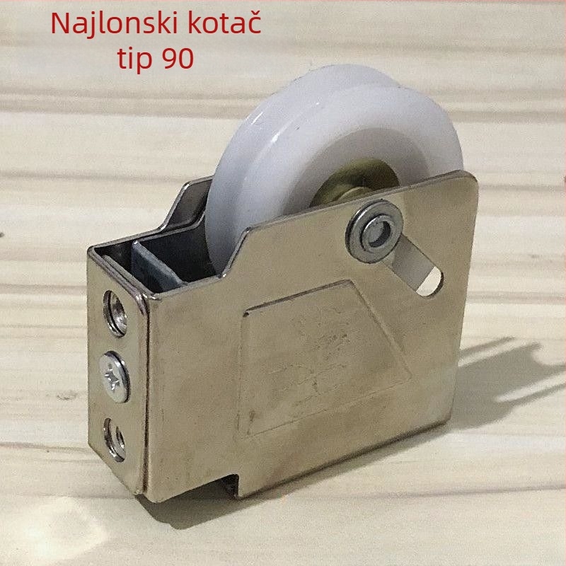 Tiši aluminijski valjci za vrata tipa 90 za klizne prozore i vrata