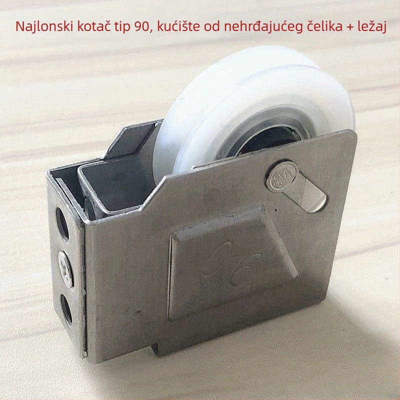 Tiši aluminijski valjci za vrata tipa 90 za klizne prozore i vrata