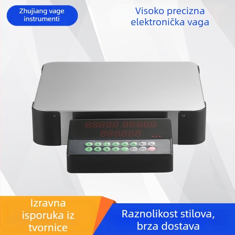 Elektronička platformska vaga za povrće, gram vaga, neovisna marka, za komercijalnu upotrebu