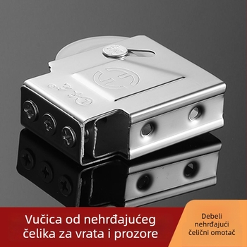 90-tip aluminijski spoj klizna vrata i prozori, kotačić od nehrđajućeg čelika s bakrenim jezgrom