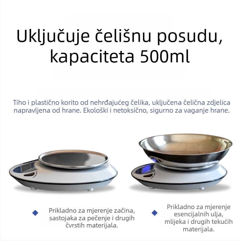 Kuhinjska vaga Tang heng, digitalna, višenamjenska