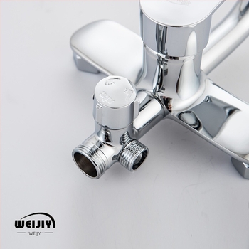 Ugrađeni tuš mikser s mesnim tijelom, keramički kartridž, model SK-7890, za tuš, 0–80°C, 0,8 MPa