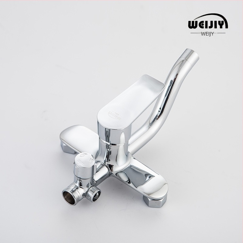 Ugrađeni tuš mikser s mesnim tijelom, keramički kartridž, model SK-7890, za tuš, 0–80°C, 0,8 MPa