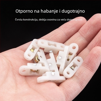 Plastično-čelični prozorski kotači za klizna vrata, najlonski valjci, pakiranje 10 kom., Model F75SMM7S7MM6HH, Opseg primjene: Drugo, Marka: Drugo