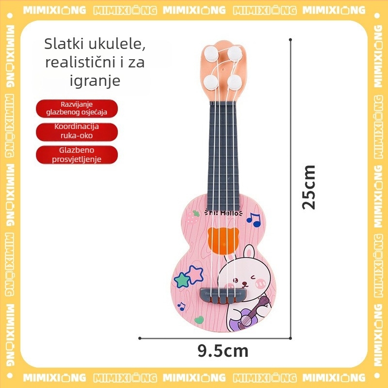 Zifan mahagonij bubnjarski set za početnike – Unisex igračka za dojenčad i malu djecu (0–3 godina)