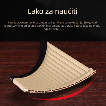Arkovita panflauta s 18 cijevi, u ključu C, za učenike i početnike, marke Tiger Roar