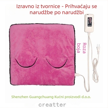 USB grijane papuče s grijačem za stopala – Unisex, gornji dio od krzna, EVA đon