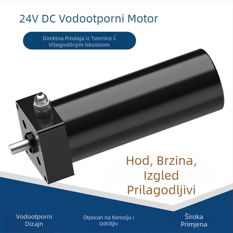 Brushless DC motor za podvodnu pogon, 90W, vodootporan, otporan na eksplozije, 24–29V