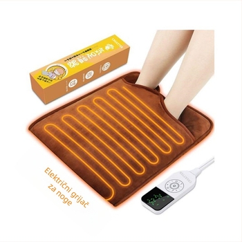 Creatter USB grijane pliš papuče, električno grijanje stopala, prilagodljivo