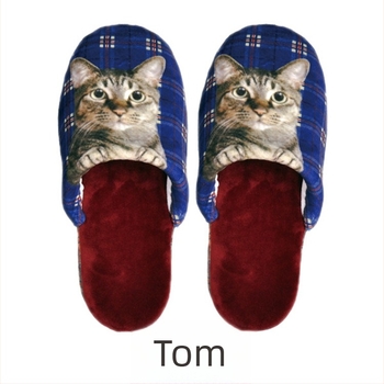 Domaće papuče s USB grijanjem – Unisex, gornji dio od pamuka, potplat od sirove gume, USB napajanje, marka creater