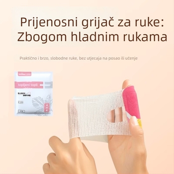 Nosive papuče s grijanjem – samohlađajući flaster, USB napajanje, platnati gornji dio, EVA potplat, 20 komada
