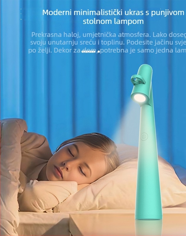 Dječji projektor s LCD zaslonom, zvukom i svjetlosnom projekcijom, ABS kućište, punjiva litijska baterija, za djecu 4–6 godina