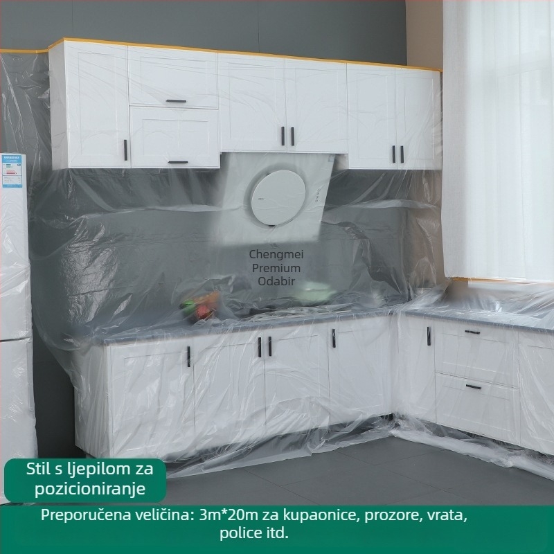 Jednokratni zaštitni film protiv prašine za namještaj, tanak film, šifra sqt-0606, Materijal: Drugo, Marka: Bez marke