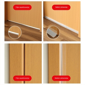 Qiwang brtveni trak za prozore i vrata – brtva za pukotine, moderni minimalistički stil