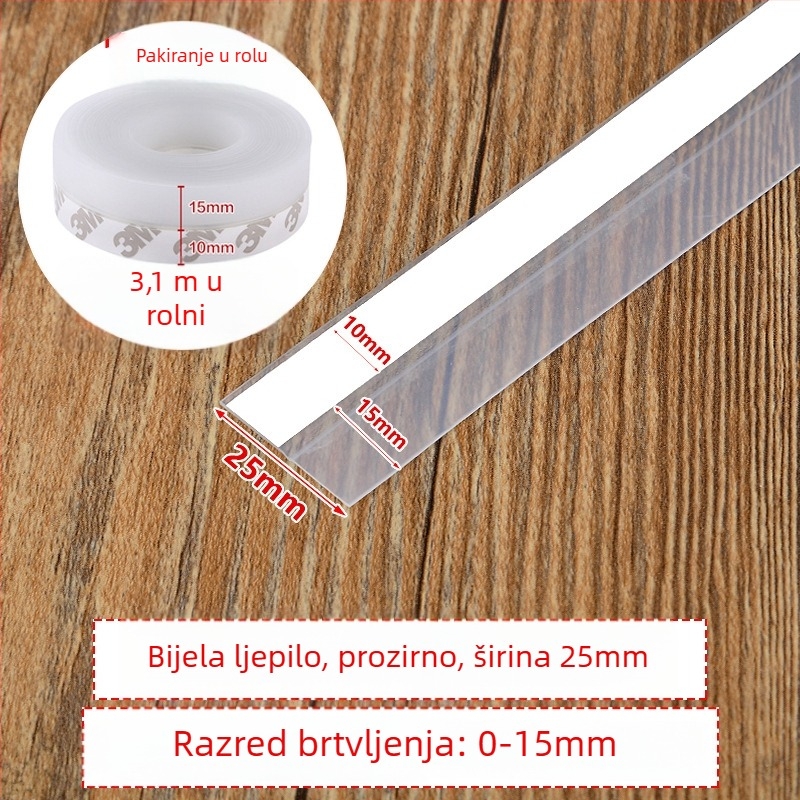 Qiwang brtveni trak za prozore i vrata – brtva za pukotine, moderni minimalistički stil