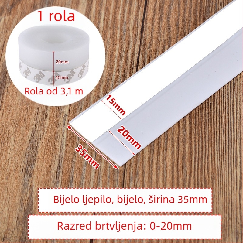 Qiwang brtveni trak za prozore i vrata – brtva za pukotine, moderni minimalistički stil