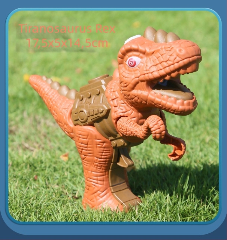 Plastična sprej igračka dinosaurus sa svjetlom i zvukom, ručna vodena igračka za djecu 4-6 godina