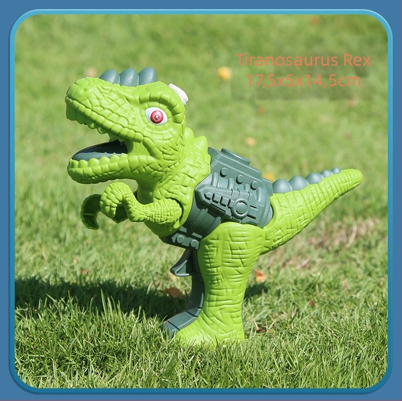 Plastična sprej igračka dinosaurus sa svjetlom i zvukom, ručna vodena igračka za djecu 4-6 godina
