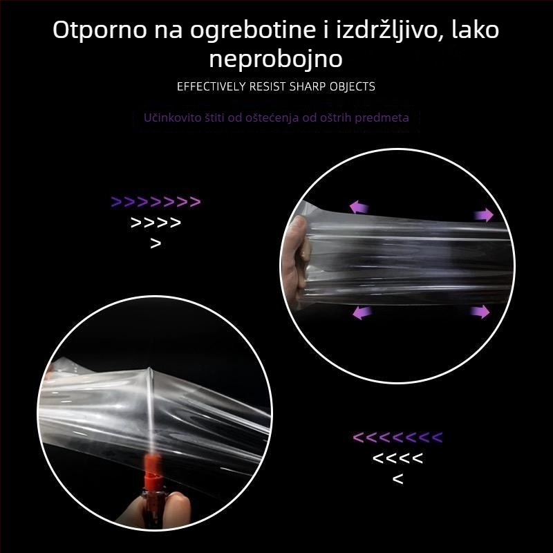 TPU interni zaštitni film za NIO ET5T – tamno crni film za središnju kontrolnu ploču i zaslon, zaštita otvora za zrak