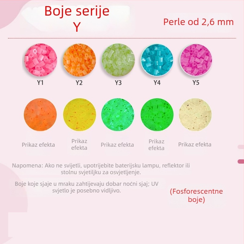 Mozaik Kuglice za Složenu Igru — Plastika/Guma, DIY Kompatibilno, Za uzrast 14+, Pakiranje u kartonu