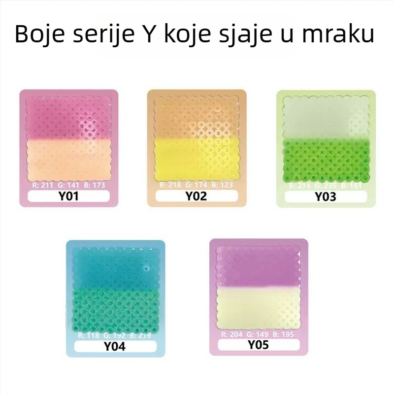 Mozaik Kuglice za Složenu Igru — Plastika/Guma, DIY Kompatibilno, Za uzrast 14+, Pakiranje u kartonu