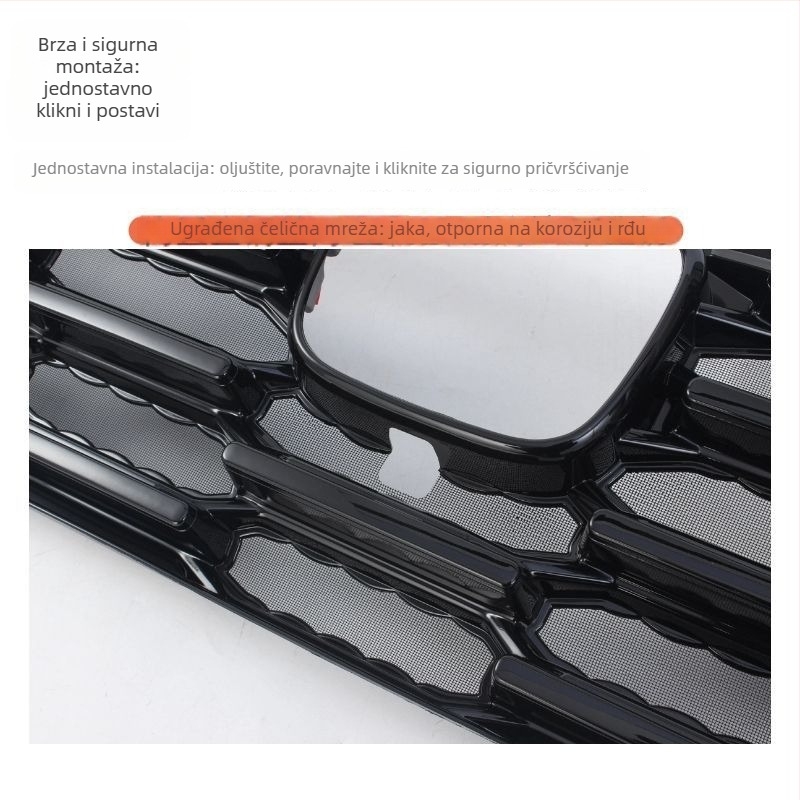 CR-V 23-24 Mreža protiv insekata za rešetku hladnjaka, kopčanje, zaštita spremnika vode, dodatak za izgled