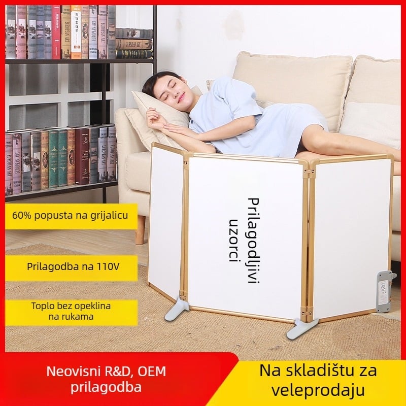 Pod-stolni grijač za stopala, Ly-ph3 model, mehaničko upravljanje, 220 V, 283 W, priključak na utičnicu