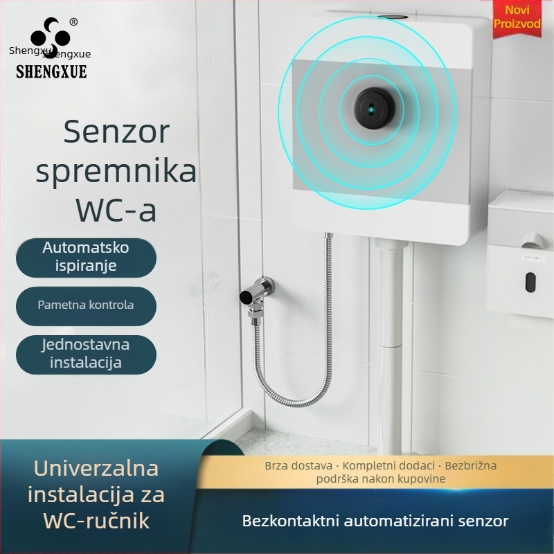 Shengxue Senzor WC-A – Automatizirani ispirajući uređaj za pametne i standardne WC-ove, Retrofit komplet