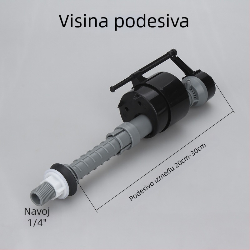 Ventil za dovod vode u WC-u, ABS konstrukcija (za ispiranje, OEM proizvodnja, bez certifikata)