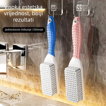 Višenamjenska četka za cipele – plastična vlakna, otporno na habanje, uklanja mrlje, prilagodljiva, pakiranje 200 komada