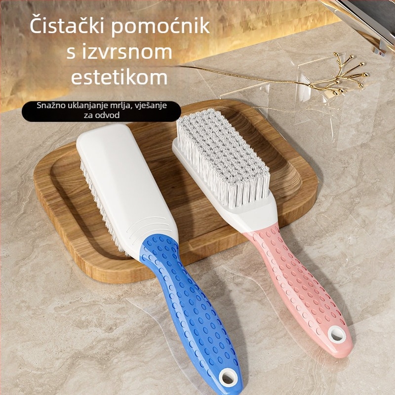 Višenamjenska četka za cipele – plastična vlakna, otporno na habanje, uklanja mrlje, prilagodljiva, pakiranje 200 komada