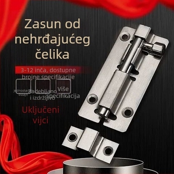 Automatski dverni zaptivač s umetnutim pinom – nehrđajući čelik, američki stil, model 1009241396