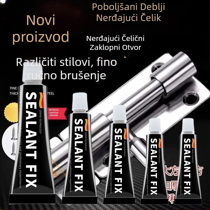 Automatski dverni zaptivač s umetnutim pinom – nehrđajući čelik, američki stil, model 1009241396