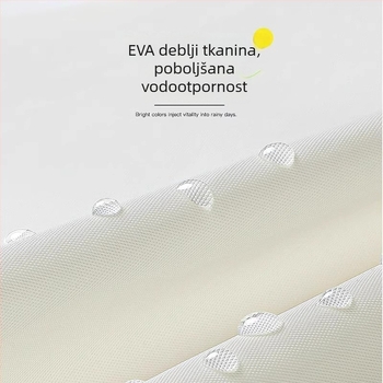 Jednokratni EVA kišobran pončo za odrasle – dugačak, 105 g tkanina, planinarenje i alpinizam