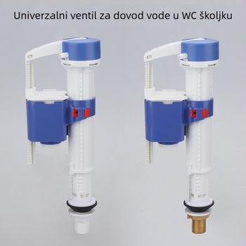 Ventil za dovod vode na WC-u — POM materijal, injekcijsko oblikovanje, način rada: ispiranje, marka WDI