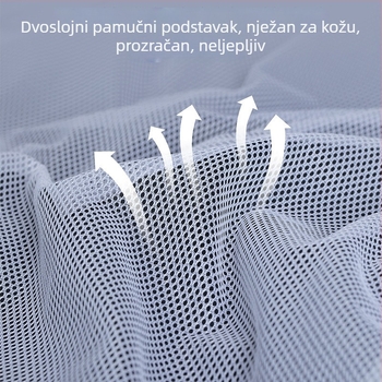 Dugi prilagođeni kišni pončo, reflektirajući, unisex, od jednog komada, pojačana konstrukcija