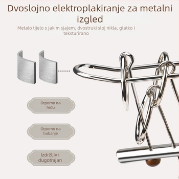 Puzzle s devet poveznica – Željezni prsten za otključavanje za djecu 4–6 godina