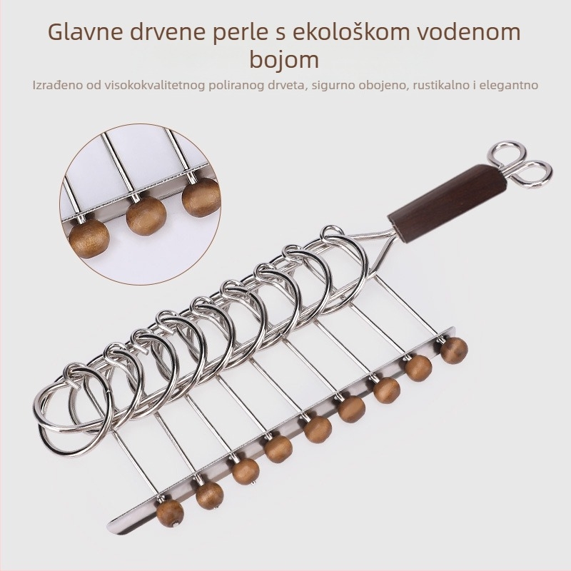 Puzzle s devet poveznica – Željezni prsten za otključavanje za djecu 4–6 godina