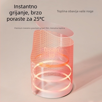 Grijač za stopala za ured ispod stola, Qiyue, model DSHJ-S-2209