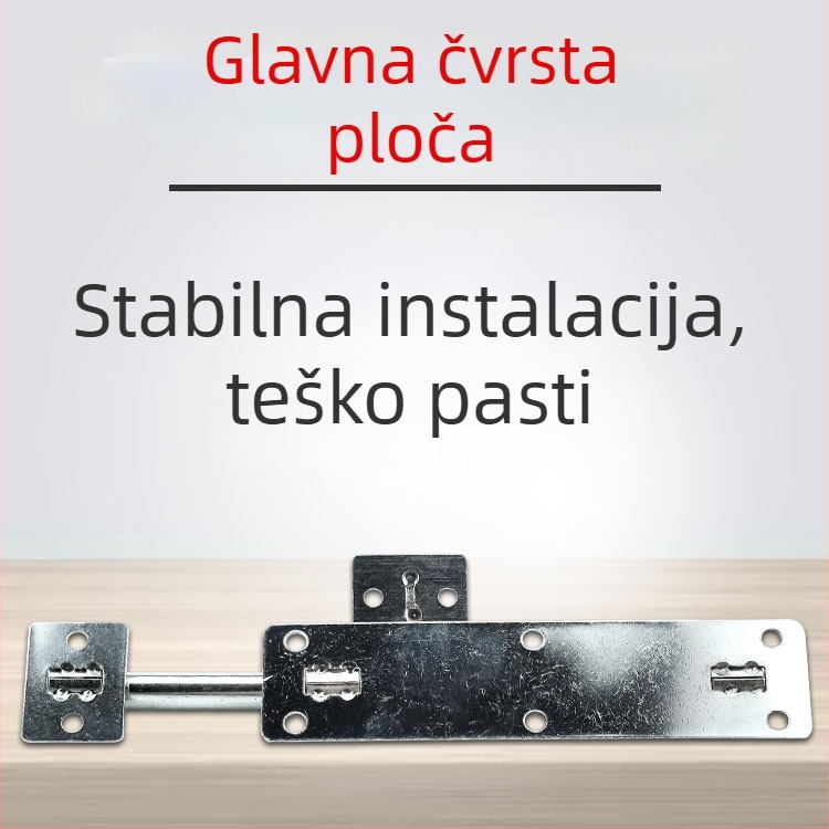 Tip A brava za vrata od nehrđajućeg čelika s dvostrukim zaključavanjem, moderni minimalistički stil