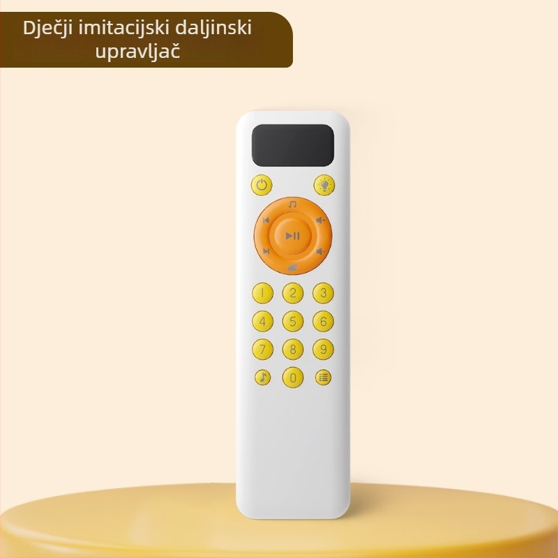 Daljinski upravljana edukativna igračka s glazbom za bebe i djecu do 3 godine, multifunkcionalna (Materijal: plastika • Napajanje: baterije • Dobna skupina: 0–3 godine)
