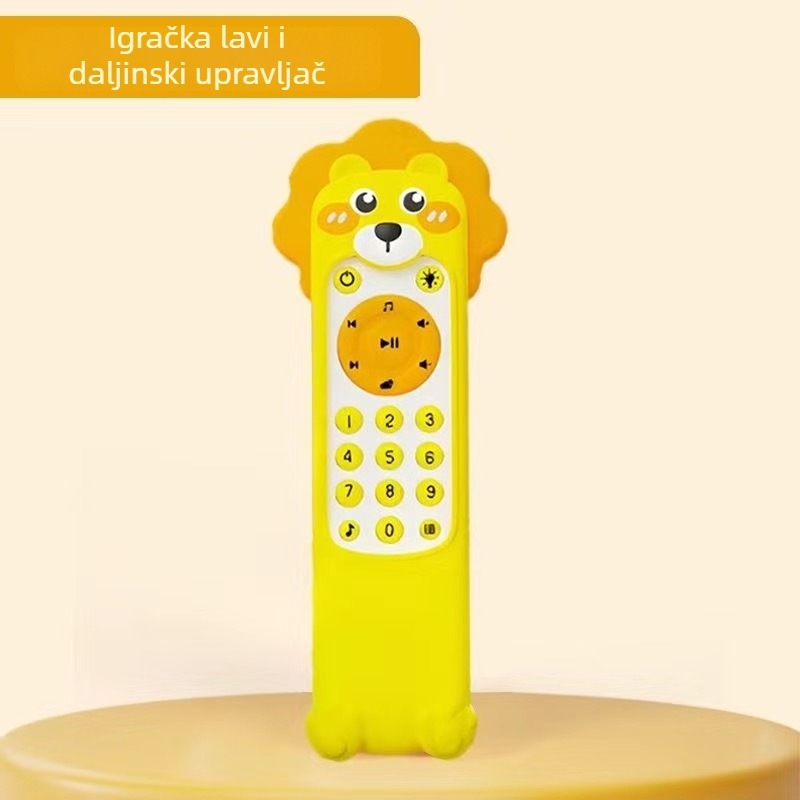 Daljinski upravljana edukativna igračka s glazbom za bebe i djecu do 3 godine, multifunkcionalna (Materijal: plastika • Napajanje: baterije • Dobna skupina: 0–3 godine)